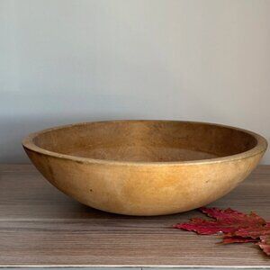 French Antique Bread Dough Bowl
